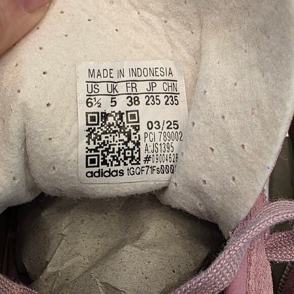 NIB Adidas Gazelle Indoor W Sneakers Bliss Lilac SZ 6.5 US - Picture 8 of 8